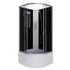 Картинка анонса товара «душевая кабина niagara classic ng-2509-14bk (1000х1000х2000) высокий поддон (40см) стекло тонированное 25091434bk»
