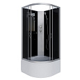 Детальная картинка товара «душевая кабина niagara classic ng-2509-14bk (1000х1000х2000) высокий поддон (40см) стекло тонированное 25091434bk»