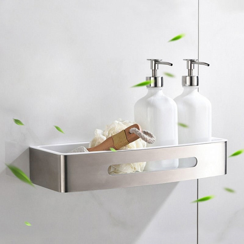 Полка ART&MAX AM-T-2702A-S нержавеющая сталь Полка ART&MAX AM-T-2702A-S нержавеющая сталь