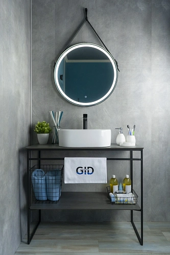 Раковина Gid N9266 51173 накладная белая 47x34x15 Раковина Gid N9266 51173 накладная белая 47x34x15