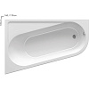 Картинка анонса товара «акриловая ванна ravak chrome 160x105 l ca51000000 (левая)»