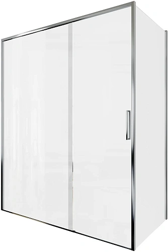 Душевой уголок Aquanet Pleasure Evo 160x90 AE65-160x90-CT профиль хром, прозрачное стекло Душевой уголок Aquanet Pleasure Evo 160x90 AE65-160x90-CT профиль хром, прозрачное стекло