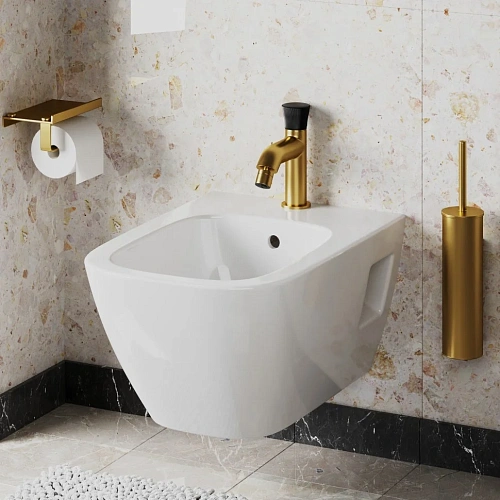 Смеситель для биде Paini Domus 18PJ304PZGJAPI матовое золото Смеситель для биде Paini Domus 18PJ304PZGJAPI матовое золото