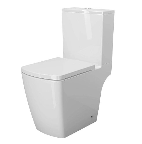 Унитаз напольный Ambassador Kingston 147K19002RS (620x360x810) безободковый, с тонкой крышкой Унитаз напольный Ambassador Kingston 147K19002RS (620x360x810) безободковый, с тонкой крышкой