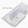 Ванна отдельностоящая Astra-Form ПРИМА 01010079 Solid Surface 1850х900 Ванна отдельностоящая Astra-Form ПРИМА 01010079 Solid Surface 1850х900
