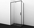 Душевой уголок WasserKRAFT Elbe 74P19 черный Душевой уголок WasserKRAFT Elbe 74P19 черный