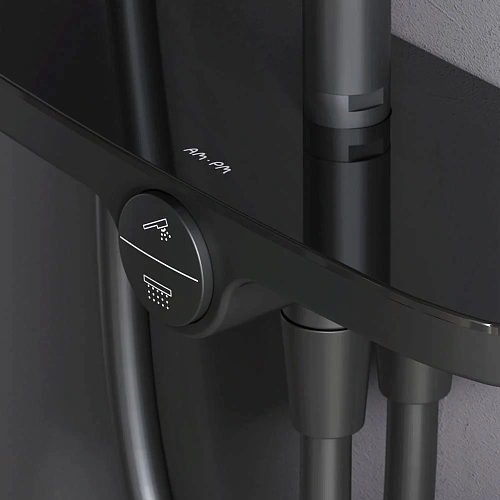 Душевая система AM.PM Like F0780222 верхний душ 220мм, штанга 1030-1460 мм Душевая система AM.PM Like F0780222 верхний душ 220мм, штанга 1030-1460 мм