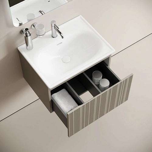 Тумба под раковину SANCOS Code CD100W 990х453х400 белый, подвесная Тумба под раковину SANCOS Code CD100W 990х453х400 белый, подвесная