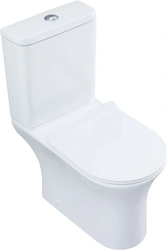 Чаша напольного унитаза Aquanet Rimless Roll 2-C CL-12289 с сиденьем Чаша напольного унитаза Aquanet Rimless Roll 2-C CL-12289 с сиденьем