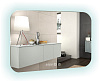 Зеркало Silver mirrors ШАМПАНЬ-3 800x550 Выключатель-датчик на движение + ЧАСЫ + ПОДОГРЕВ ФР-0000102 ФР-00001025