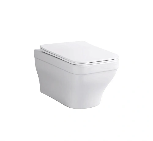 Унитаз подвесной Aquatek АМАДЕО AQ1163-00 515x370x315 мм безободковый, тонкое сиденье Soft Close Унитаз подвесной Aquatek АМАДЕО AQ1163-00 515x370x315 мм безободковый, тонкое сиденье Soft Close