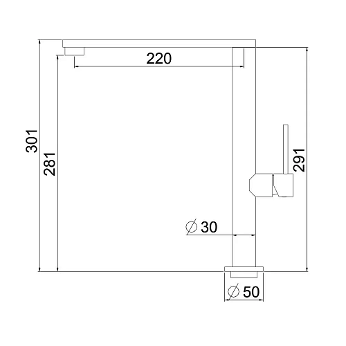 Смеситель для кухни Orange Steel M99-000ni никель Смеситель для кухни Orange Steel M99-000ni никель