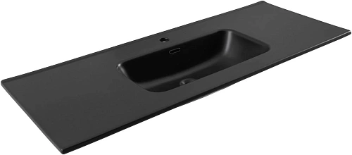 Раковина Aquanet Flat 120 черная матовая 00329258 Раковина Aquanet Flat 120 черная матовая 00329258