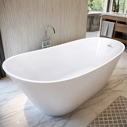 Ванна отдельностоящая Ceruttispa VIVA N CT10864 1700x750x670 акриловая Ванна отдельностоящая Ceruttispa VIVA N CT10864 1700x750x670 акриловая