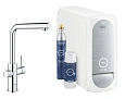 Смеситель для кухни GROHE Blue Home с функциями фильтрации, охлаждения и газирования воды, Wi-Fi инт 31539000 Смеситель для кухни GROHE Blue Home с функциями фильтрации, охлаждения и газирования воды, Wi-Fi инт 31539000