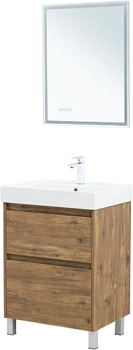Тумба под раковину Aquanet Nova Lite 2.0 60 00346343 напольная, дуб рустикальный Тумба под раковину Aquanet Nova Lite 2.0 60 00346343 напольная, дуб рустикальный