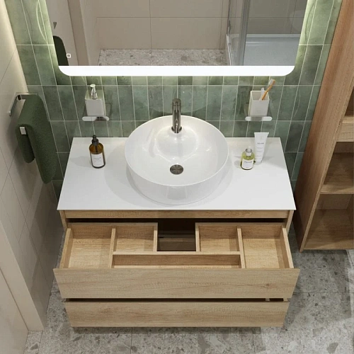 Тумба со столешницей и раковиной BelBagno KRAFT 80 kraft80rnn-kepbo-1306-set подвесная KRAFT80RNN-KEPBO-1306-SET Тумба со столешницей и раковиной BelBagno KRAFT 80 kraft80rnn-kepbo-1306-set подвесная KRAFT80RNN-KEPBO-1306-SET