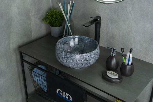 Раковина Gid Mnc481 54433 накладная под камень глянцевая 32x32x15.5 Раковина Gid Mnc481 54433 накладная под камень глянцевая 32x32x15.5