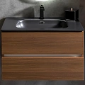 Тумба под раковину Armadi Art VALLESSI 80 Дуб темный матовый фактурный 837-080-D Тумба под раковину Armadi Art VALLESSI 80 Дуб темный матовый фактурный 837-080-D