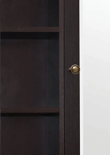 Зеркальный шкаф Style Line Кантри 90, Венге ЛС-00000462 Зеркальный шкаф Style Line Кантри 90, Венге ЛС-00000462