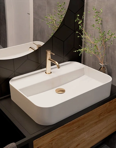 Смеситель для раковины AQUAme Siena AQM 6210BG 82мм, Brushed gold AQM6210BG Смеситель для раковины AQUAme Siena AQM 6210BG 82мм, Brushed gold AQM6210BG