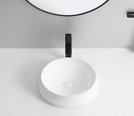 Раковина CeramaLux 9426 накладная, белый