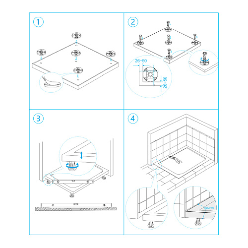 Душевой поддон RGW Stone Tray ST-G 800x800 мм 16152088-02 квадратный графит \ серый Душевой поддон RGW Stone Tray ST-G 800x800 мм 16152088-02 квадратный графит \ серый