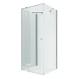 Душевой уголок NEW TRENDY REFLEXA L 90x90x200 EXK-1253 хром Душевой уголок NEW TRENDY REFLEXA L 90x90x200 EXK-1253 хром