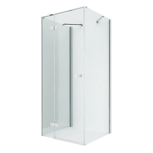 Душевой уголок NEW TRENDY REFLEXA L 80x100x200 EXK-1249 хром Душевой уголок NEW TRENDY REFLEXA L 80x100x200 EXK-1249 хром
