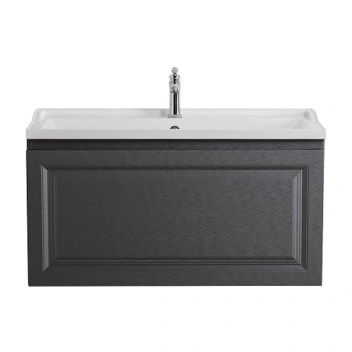 Тумба под раковину CEZARES GIUBILEO-N-100-1C-SO-TIT-P титан 800x450 подвесная Тумба под раковину CEZARES GIUBILEO-N-100-1C-SO-TIT-P титан 800x450 подвесная