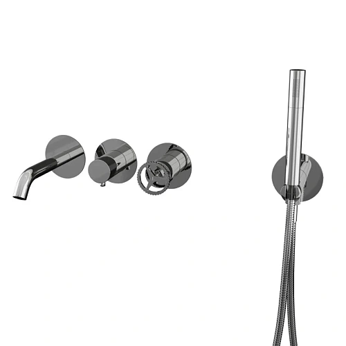 Смеситель для ванны Remer Chrono CH53D2P Смеситель для ванны Remer Chrono CH53D2P