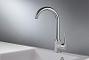 Картинка анонса товара «смеситель для кухни granula 3125, xром/алюминиум»