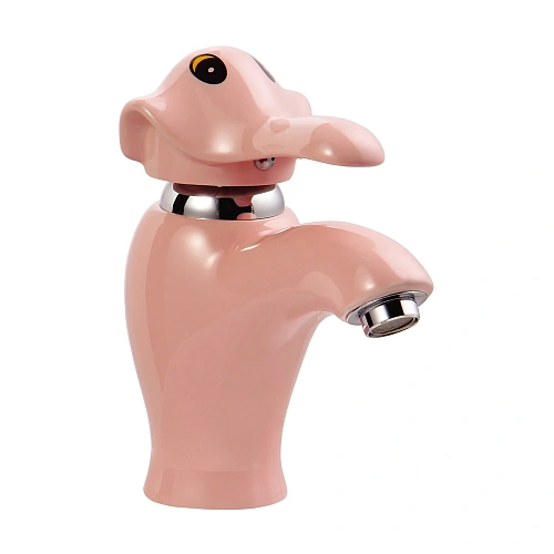 Смеситель для раковины Gid Dambo 054PK C054PK розовый Смеситель для раковины Gid Dambo 054PK C054PK розовый