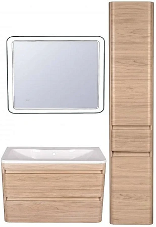 Тумба под раковину Style Line Атлантика 100, Люкс ясень перламутр, PLUS ЛС-00000686 Тумба под раковину Style Line Атлантика 100, Люкс ясень перламутр, PLUS ЛС-00000686