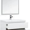Комплект мебели Aquanet Беркли 80 белый/дуб рошелье (зеркало белое) 00258909 Комплект мебели Aquanet Беркли 80 белый/дуб рошелье (зеркало белое) 00258909