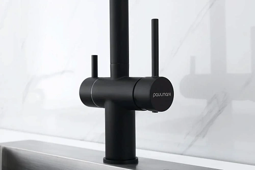 Смеситель для кухни Paulmark Gravity антрацит Gr213888-AN Смеситель для кухни Paulmark Gravity антрацит Gr213888-AN