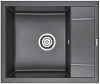 Кухонная мойка Paulmark OPTIMUM PM216050-DG графит 600х500 мм
