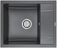Кухонная мойка Paulmark OPTIMUM PM216050-DG графит 600х500 мм Кухонная мойка Paulmark OPTIMUM PM216050-DG графит 600х500 мм