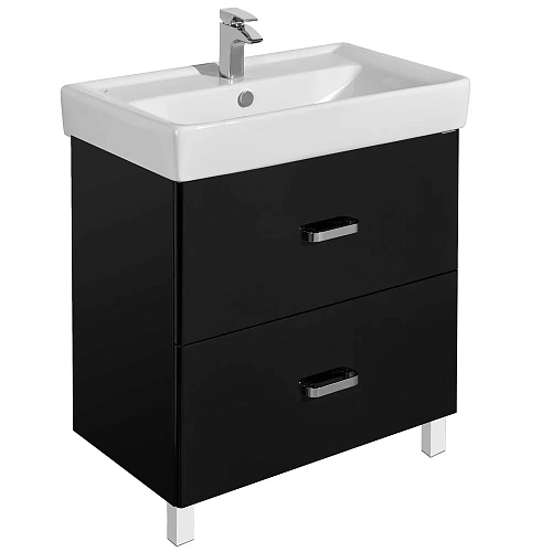Тумба под раковину Aquaton Америна 80 Н черная 1A169401AM950 Тумба под раковину Aquaton Америна 80 Н черная 1A169401AM950