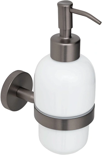 Дозатор жидкого мыла Allen Brau Priority 6.31006-MG графит браш Дозатор жидкого мыла Allen Brau Priority 6.31006-MG графит браш