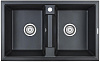 Картинка анонса товара «кухонная мойка paulmark zwilling pm238150-blm pm238150-blm кварцевая черный металлик»