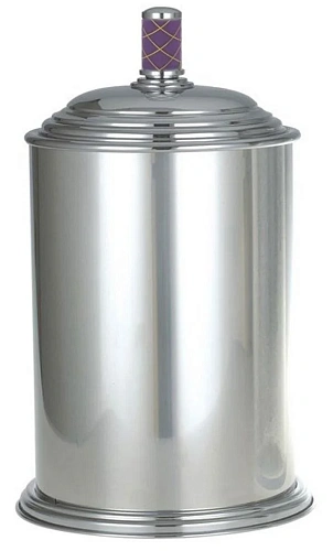 Корзина для мусора Boheme MURANO 10907-V-CR CHROME металл (фиолетовое) Корзина для мусора Boheme MURANO 10907-V-CR CHROME металл (фиолетовое)