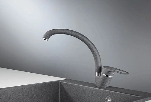 Смеситель для кухни Granula 03-ST, ГРАФИТ Смеситель для кухни Granula 03-ST, ГРАФИТ