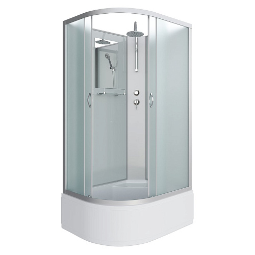 Душевая кабина Niagara Classic NG-2310-14RBKT (1200х800х2100) высокий поддон (40см) стекло матовое 23101424RBKT Душевая кабина Niagara Classic NG-2310-14RBKT (1200х800х2100) высокий поддон (40см) стекло матовое 23101424RBKT