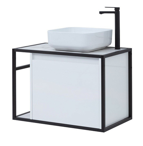 Тумба под раковину Aquanet Nova Lite Loft 75 R белый 00261649 Тумба под раковину Aquanet Nova Lite Loft 75 R белый 00261649