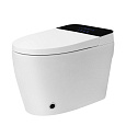 Унитаз SMART ABBER Bequem AC1116S приставной с функцией биде белый с крышкой микролифт Унитаз SMART ABBER Bequem AC1116S приставной с функцией биде белый с крышкой микролифт