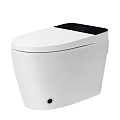 Унитаз SMART ABBER Bequem AC1116S приставной с функцией биде белый с крышкой микролифт Унитаз SMART ABBER Bequem AC1116S приставной с функцией биде белый с крышкой микролифт