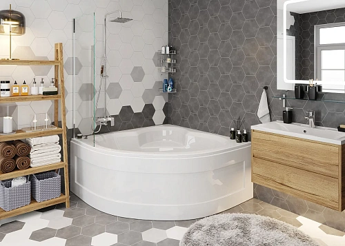 Акриловая ванна VAGNERPLAST MINI CATALINA 125x125 VPBA125CTM3X-04 Акриловая ванна VAGNERPLAST MINI CATALINA 125x125 VPBA125CTM3X-04