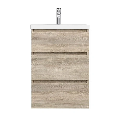 Тумба под раковину AM.PM Gem S M91FSX0602OF S, напольная, 60 см, светлый дуб Тумба под раковину AM.PM Gem S M91FSX0602OF S, напольная, 60 см, светлый дуб