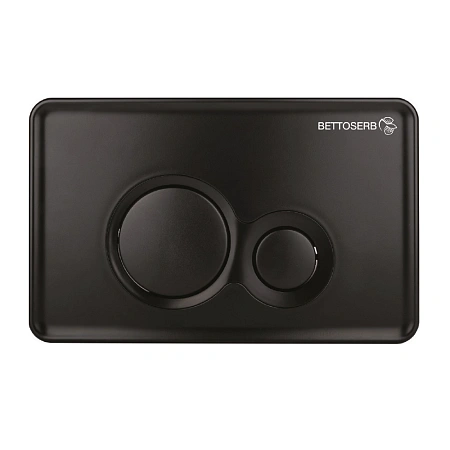 Клавиша смыва BETTOSERB TWIN 40006459 черный матовый Клавиша смыва BETTOSERB TWIN 40006459 черный матовый